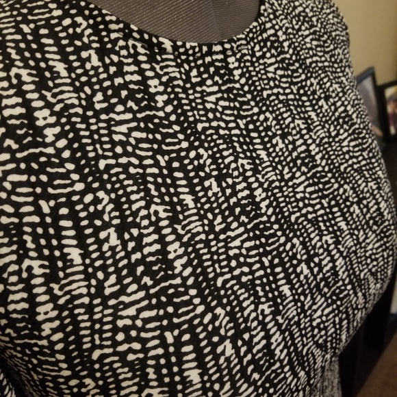 Veronica M Black and White Dress (NWT) - Picture 2 of 5